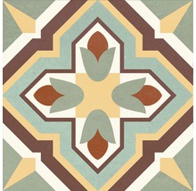 Decoratieve tegel met geometrisch patroon