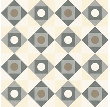 Decoratieve vloertegel met geometrisch patroon