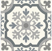 Decoratieve tegel met ornamentmotief voor wand en vloer