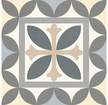 Decoratieve vloertegel met ornamentpatroon