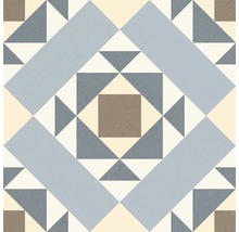 Decoratieve vloertegel met geometrisch patroon
