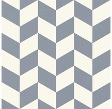 Behang met zigzagpatroon