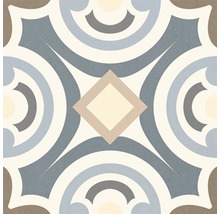 Decoratieve tegel met geometrisch patroon