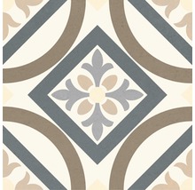 Decoratieve tegel met geometrisch patroon