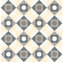 Vierkante tegels met geometrisch patroon voor wand- en vloerontwerp