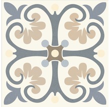 Decoratieve vloertegel met bloemmotief