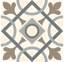 Decoratieve tegel met geometrisch patroon