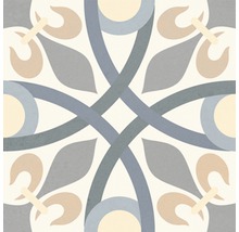 Decoratieve tegel met geometrisch patroon