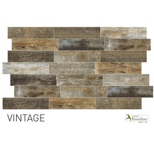 Keramische tegels in houtdesign, vintage stijl