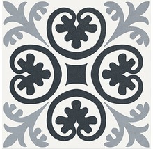 Decoratieve tegel met bloemmotief