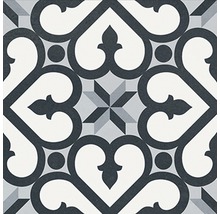 Decoratieve vloertegel met geometrisch patroon