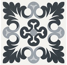 Decoratieve vloertegel met bloemmotief