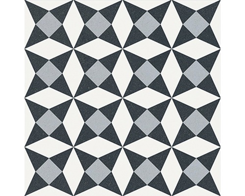 Tegelpatroon met geometrisch ster- en ruitmotief