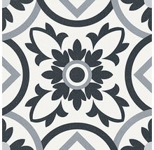 Decoratieve tegel met bloemmotief voor wand en vloer