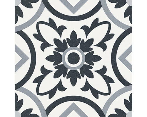 Decoratieve tegel met bloemmotief voor wand en vloer