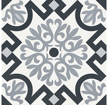 Decoratieve tegel met ornamentpatroon