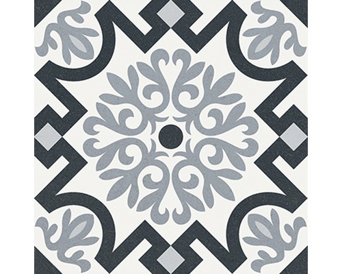 Decoratieve tegel met ornamentpatroon