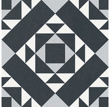 Decoratieve vloertegel met geometrisch patroon