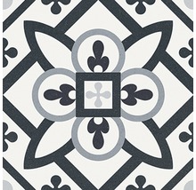 Decoratieve tegel met geometrisch patroon