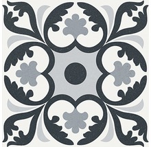 Tegel met decoratief ornamentpatroon