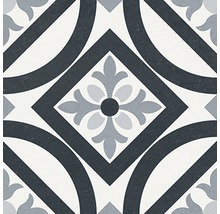 Decoratieve vloertegel met geometrisch patroon