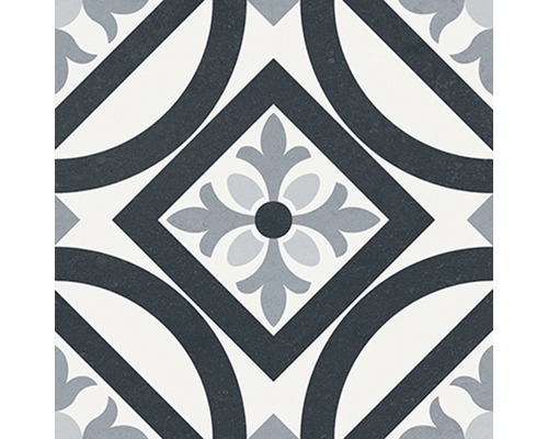 Decoratieve vloertegel met geometrisch patroon