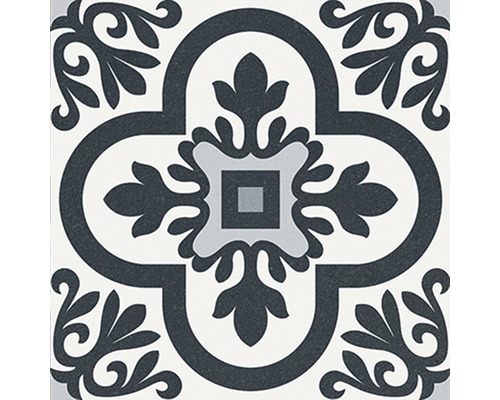 Decoratieve tegel met bloemmotief