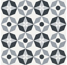 Tegelpatroon met geometrische vormen voor wand en vloer