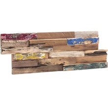 Houten bekleding van gerecycled oud hout