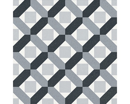 Decoratieve tegel met geometrisch patroon