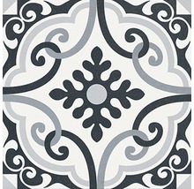 Decoratieve tegel met ornamentpatroon