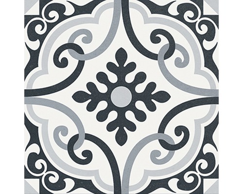 Decoratieve tegel met ornamentpatroon