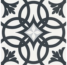 Decoratieve tegel met geometrisch patroon