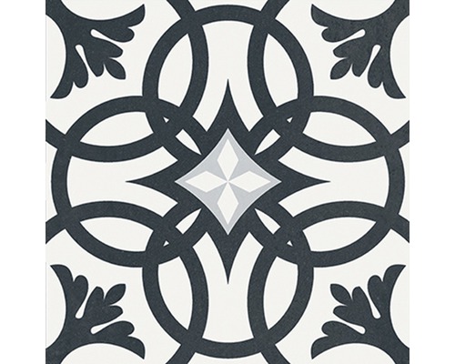 Decoratieve tegel met geometrisch patroon