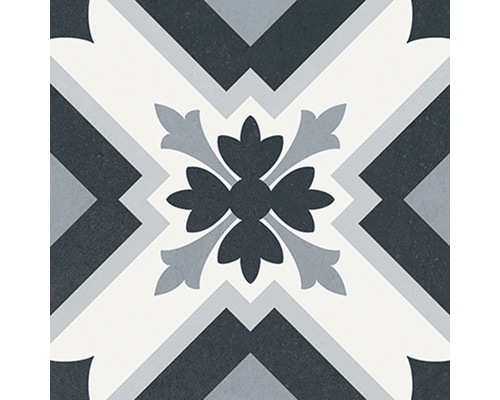 Decoratieve tegel met ornamentpatroon