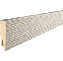 Houten plint met decor