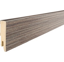 Plint met houten decor