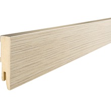 Houten ogende plint