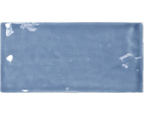 Individuele blauwe tegel