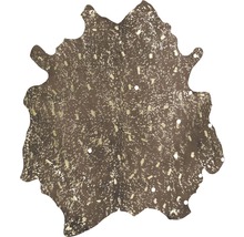 Decoratieve koeienhuidmat met patroon