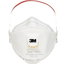 3M logo op een Aura 9332+ ademhalingsmasker