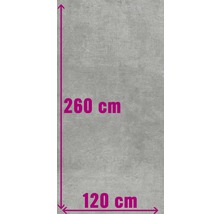 Tegelafmeting: 120 cm x 260 cm