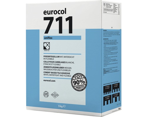 Eurocol 711 Uniflex poedertegellijm, 5 kg