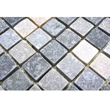 Natuursteen mozaïektegel in vierkante vorm