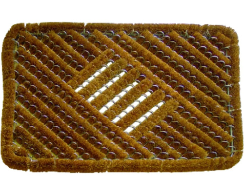 Kokosvezel deurmat met rasterstructuur