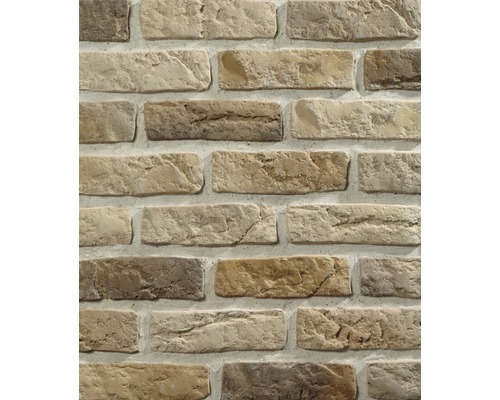 Muur van steenstrips