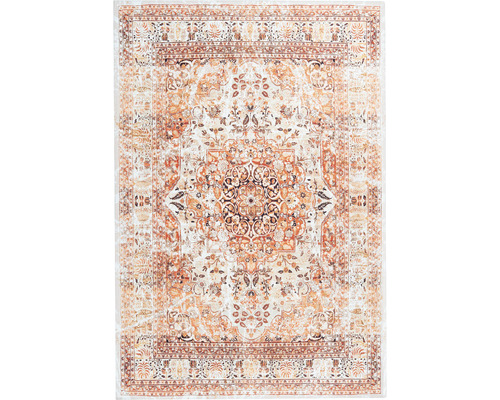 Tapijt met bloemmotief en oosters design