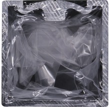 Verpakt product in een transparante plastic hoes.