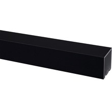 Zwart metalen profiel