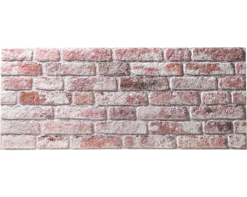 Behang met baksteenmotief